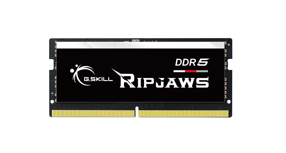 485832-f5-5600s4040a32gx1-rs-4713294233813-0.webp G.Skill Ripjaws DDR5 SO-DIMM 32 GB DDR5 5600 MHz PC/server Registered No ECC No