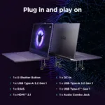 Lenovo LOQ 15IRX10   Luna Grey   15.6 ”   IPS   FHD   1920 x 1080 pixels   Anti-glare   Intel Core i5   i5-13450HX   16 GB   SO-DIMM DDR5   Solid-state drive capacity 1000 GB   NVIDIA GeForce RTX 5060   GDDR7   8 GB   Windows 11 Home   802.11ax   Bluetooth version 5.2   Keyboard language English   Keyboard backlit   Warranty 24 month(s)   Battery warranty 12 month(s)