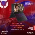 Lenovo Legion Pro 7 16AFR10H   Eclipse Black   16 ”   OLED   WQXGA   2560 x 1600 pixels   240 Hz   Glossy   AMD Ryzen 9   9955HX   32 GB   SO-DIMM DDR5   Solid-state drive capacity 1000 GB   NVIDIA GeForce RTX 5070 Ti   GDDR7   12 GB   Windows 11 Home   802.11be   Bluetooth version 5.4   Keyboard language English   Keyboard backlit   Warranty 24 month(s)   Battery warranty 12 month(s)