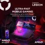 Lenovo Legion Pro 7 16AFR10H   Eclipse Black   16 ”   OLED   WQXGA   2560 x 1600 pixels   240 Hz   Glossy   AMD Ryzen 9   9955HX   32 GB   SO-DIMM DDR5   Solid-state drive capacity 1000 GB   NVIDIA GeForce RTX 5070 Ti   GDDR7   12 GB   Windows 11 Home   802.11be   Bluetooth version 5.4   Keyboard language English   Keyboard backlit   Warranty 24 month(s)   Battery warranty 12 month(s)