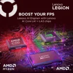 Lenovo Legion Pro 7 16AFR10H   Eclipse Black   16 ”   OLED   WQXGA   2560 x 1600 pixels   240 Hz   Glossy   AMD Ryzen 9   9955HX   32 GB   SO-DIMM DDR5   Solid-state drive capacity 1000 GB   NVIDIA GeForce RTX 5070 Ti   GDDR7   12 GB   Windows 11 Home   802.11be   Bluetooth version 5.4   Keyboard language English   Keyboard backlit   Warranty 24 month(s)   Battery warranty 12 month(s)