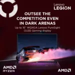 Lenovo Legion Pro 7 16AFR10H   Eclipse Black   16 ”   OLED   WQXGA   2560 x 1600 pixels   240 Hz   Glossy   AMD Ryzen 9   9955HX   32 GB   SO-DIMM DDR5   Solid-state drive capacity 1000 GB   NVIDIA GeForce RTX 5070 Ti   GDDR7   12 GB   Windows 11 Home   802.11be   Bluetooth version 5.4   Keyboard language English   Keyboard backlit   Warranty 24 month(s)   Battery warranty 12 month(s)