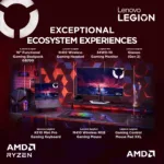Lenovo Legion Pro 7 16AFR10H   Eclipse Black   16 ”   OLED   WQXGA   2560 x 1600 pixels   240 Hz   Glossy   AMD Ryzen 9   9955HX   32 GB   SO-DIMM DDR5   Solid-state drive capacity 1000 GB   NVIDIA GeForce RTX 5070 Ti   GDDR7   12 GB   Windows 11 Home   802.11be   Bluetooth version 5.4   Keyboard language English   Keyboard backlit   Warranty 24 month(s)   Battery warranty 12 month(s)