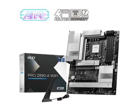 MSI PRO Z890-A WIFI motininė plokštė su Intel procesoriaus lizdu LGA1851
