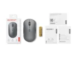 Lenovo   700 Multi-Device Wireless Silent Mouse   Wireless   2.4G, Bluetooth 5.3   Luna Grey