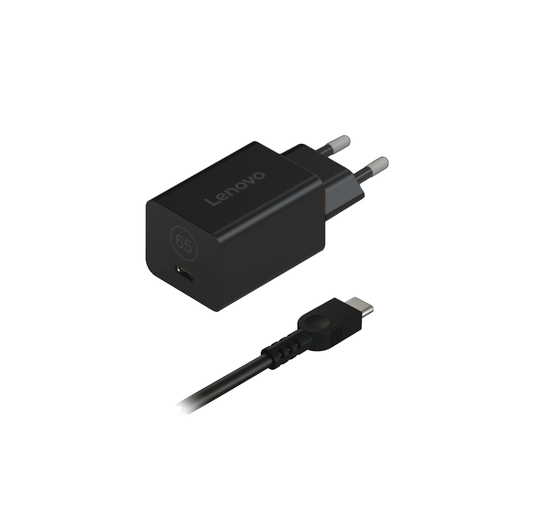 486801-g0a6gn65eu-0195892118244-0.webp Lenovo GaN Nano 65W Adapter USB-C AC Adapter