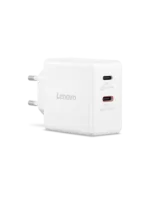 Lenovo Dual USB-C 65W GaN Charger   USB-C   65 W   Charger