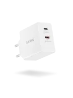 Lenovo Dual USB-C 65W GaN Charger   USB-C   65 W   Charger