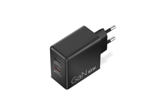 Lenovo Dual USB-C 65W GaN Charger   USB-C   65 W   Charger