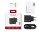 Lenovo Dual USB-C 65W GaN Charger   USB-C   65 W   Charger