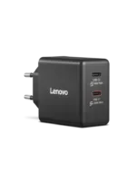 Lenovo Dual USB-C 65W GaN Charger   USB-C   65 W   Charger