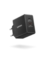 Lenovo Dual USB-C 65W GaN Charger   USB-C   65 W   Charger