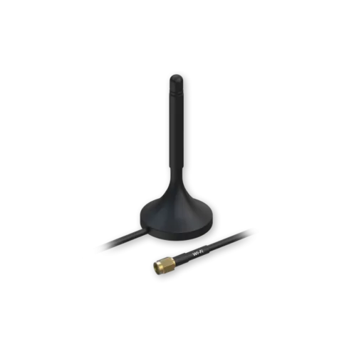 Teltonika Wi-Fi Magnetic SMA Antenna   PR1KRF30   Gain 3 dB   2400-2500 GHz   Antenna connector type RP-SMA Male