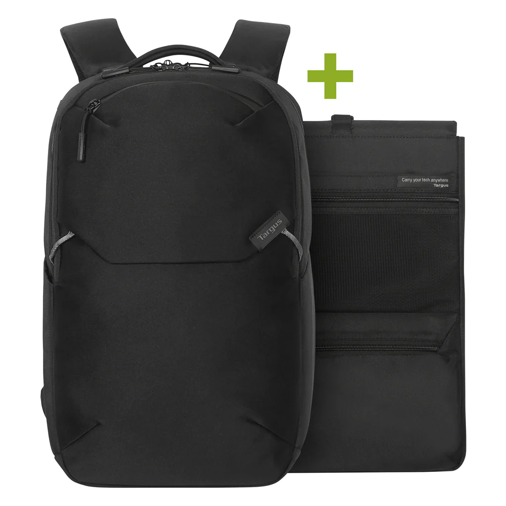 487511-tbb657gl-5063194002644-0.webp Targus Work+ EcoSmart Fits up to size 15-16 ” Backpack Black