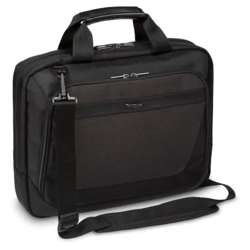 Targus CitySmart Slimline Topload   Fits up to size 14 ”   Laptop Case   Black/Grey