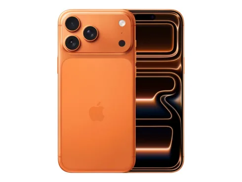 Apple   iPhone 17 Pro Max   Cosmic Orange   6.9 ”   Super Retina XDR display   2868 x 1320 pixels   A19 Pro   Internal RAM 12 GB   512 GB   Dual SIM   5G   Main camera resolution 48+48+48 MP   Secondary camera resolution 18 MP   iOS   26