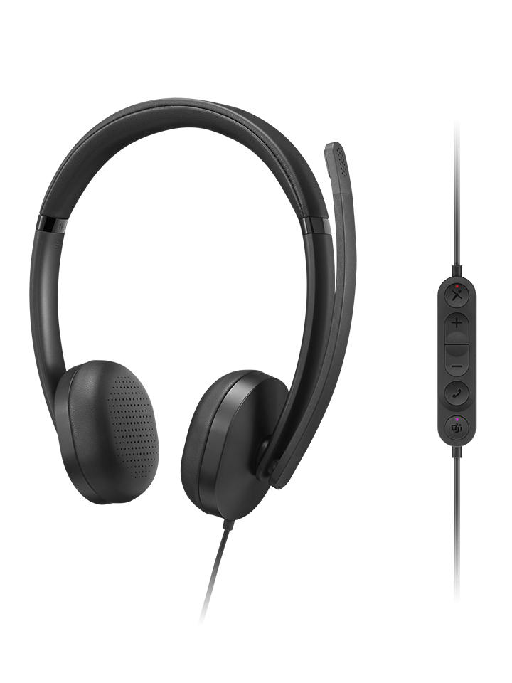 487983-4xd1r88995-195892122333-0.webp Lenovo Wired VoIP Headset 5000 (Teams) Built-in microphone USB Type-A, USB Type-C Black