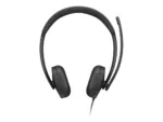 Lenovo Wired VoIP Headset 5000 (Teams)   Built-in microphone   USB Type-A, USB Type-C   Black