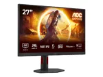 AOC   Q27G4ZR   27 ”   Fast IPS   QHD   16:9   240 Hz   1 ms   2560 x 1440 pixels   400 cd/m²   HDMI ports quantity 2   Black