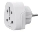 Gembird A-AC-EUMINTF World to EU power adapter plug, 15 A | Gembird
