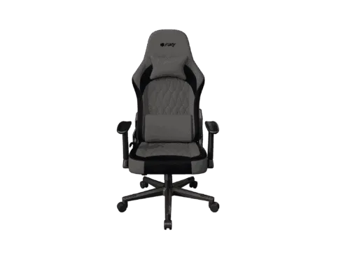 Fury Fabric, Nylon, Wood, Metal   Gaming Chair   Shinai S8   Gray