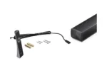 Sharp Compact 2.0 Soundbar   HT-SB121   120 W   Bluetooth   Black   Wireless connection
