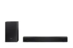 Sharp Compact 2.1 Soundbar with Wireless Subwoofer   HT-SBW121   240 W   Bluetooth   Black   Wireless connection