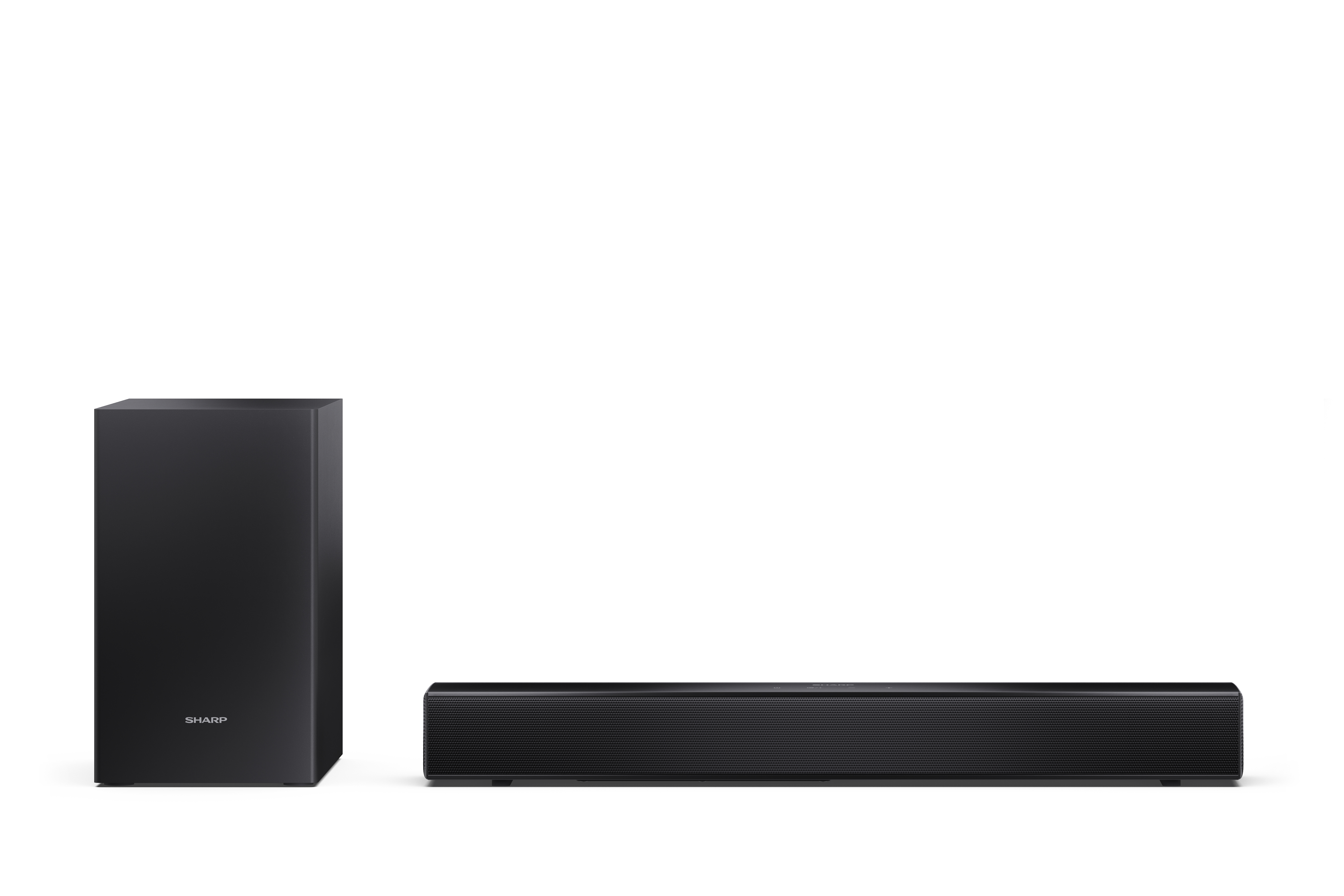 489186-ht-sbw121-4550556175029-0.webp Sharp Compact 2.1 Soundbar with Wireless Subwoofer HT-SBW121 240 W Bluetooth Black Wireless connection