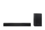 Sharp Compact 2.1 Soundbar with Wireless Subwoofer   HT-SBW121   240 W   Bluetooth   Black   Wireless connection