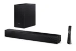 Sharp Compact 2.1 Soundbar with Wireless Subwoofer   HT-SBW121   240 W   Bluetooth   Black   Wireless connection