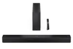 Sharp 2.1 Dolby Atmos/DTS Virtual:X Soundbar with Slim Wireless Subwoofer   HT-SBW310   330 W   Bluetooth   Black   Wireless connection