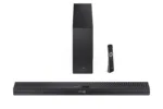 Sharp 2.1ch Ultra-slim Dolby Atmos/DTS Virtual: X Soundbar with Wireless Subwoofer   HT-SBW320   360 W   Bluetooth   Black   Wireless connection