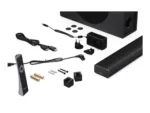 Sharp 2.1ch Ultra-slim Dolby Atmos/DTS Virtual: X Soundbar with Wireless Subwoofer   HT-SBW320   360 W   Bluetooth   Black   Wireless connection