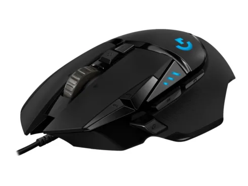 Pelė USB optinė Logitech G502 HERO su HERO jutikliu