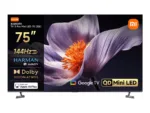 TV S Pro Mini LED 75 2026   Xiaomi 75″   Smart TV   Google TV   4K UHD (2160p)   Dark Grey