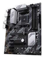 Mainboard ASUS AMD B550 SAM4 ATX 3xPCI-Express 3.0 1x 1xPCI-Express 3.0 16x 2xM.2 1xPCI-Express 4.0 16x Memory DDR4 Memory slots 4 1xHDMI 1xDisplayPort 2xUSB 2.0 1xUSB type C 5xUSB 3.2 1xOptical S/PDIF 1xRJ45 5xAudio port PRIMEB550-PLUS