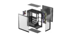 Deepcool Case   CG580 4F V2   Black   ATX