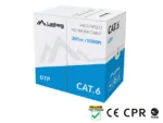 Lanberg   LAN Cable Cat.6 UTP Solid CU CPR + Fluke Passed   LCU6-11CU-0305-S