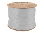 Lanberg   LAN Cable CAT.6A UFTP 305M Solid CU LSZH Grey CPR + Fluke Passed   LCUF6L-11CU-0305-S