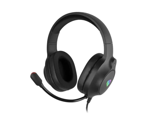Genesis Gaming Headset   Neon 213 RGB   Wired   Over-Ear   Microphone   Black