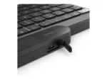 Lenovo Self-Charging Bluetooth Keyboard   Keyboard   Bluetooth   US Euro   Black