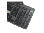 Lenovo Self-Charging Bluetooth Keyboard   Keyboard   Bluetooth   US Euro   Black
