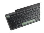 Lenovo Self-Charging Bluetooth Keyboard   Keyboard   Bluetooth   US Euro   Black