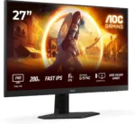 AOC   27G4HRE   27 ”   Fast IPS   FHD   16:9   200 Hz   1 ms   1920 x 1080 pixels   300 cd/m²   HDMI ports quantity 2   Black