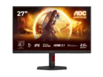 AOC | U27G4R | 27 " | Fast IPS | UHD | 16:9 | 120 Hz | 1 ms | 3840 x 2160 pixels | 400 cd/m² | HDMI ports quantity 2 | Black