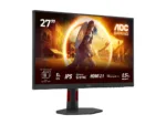 AOC | U27G4R | 27 " | Fast IPS | UHD | 16:9 | 120 Hz | 1 ms | 3840 x 2160 pixels | 400 cd/m² | HDMI ports quantity 2 | Black