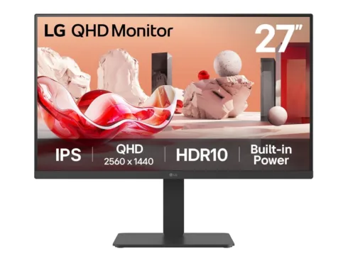 LG   27BA54QB-B   27 ”   IPS   QHD   16:9   75 Hz   5 ms   2560 x 1440 pixels   350 cd/m²   HDMI ports quantity 2