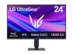 LG   24G411A-B   24 ”   IPS   FHD   16:9   120 Hz   5 ms   1920 x 1080 pixels   250 cd/m²   Black