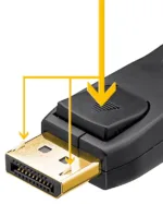 Goobay   DisplayPort Cable 2.0/2.1, 40 Gbit/s   2 m