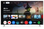 Sharp 4K QLED TV   75JP7265E   75   Smart TV   Google TV   UHD